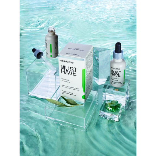 Gerovital Must Have - Anti-wrinkle and Firming Serum with 10% Peptide, 20+, 30 ml