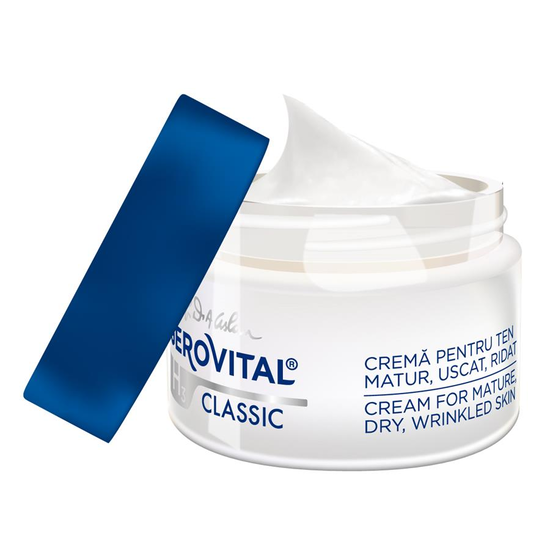 Gerovital H3 Classic - Cream for Mature, Dry, Wrinkled Skin, 55+, 50 ml
