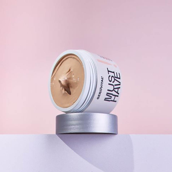 Gerovital Must Have - Moisturizing Cream with 1% Peptide and SPF15, natural tinted, 20+, 50 ml