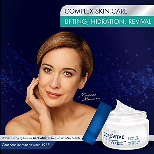 Gerovital H3 Classic - Moisturizing Lift Day Cream with Juvinity™ + Vitamin E + Hyaluronic Acid, 35+, 50 ml