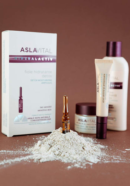 NEW! ASLAVITAL MINERALACTIV DETOX MOISTURIZING AMPULES