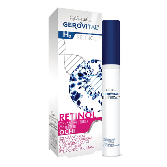 Gerovital H3 Retinol - Anti-Wrinkle Eye Contour Cream, 30+, 15 ml