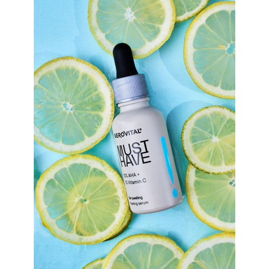 Gerovital Must Have - Peeling Serum with 10% AHA, 20+, 30 ml