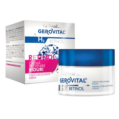 Gerovital H3 Retinol - Wrinkle Prevention Cream, 30+, 50 ml