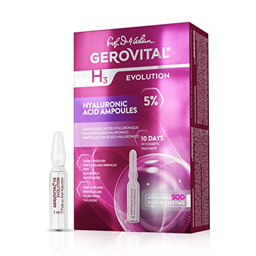Gerovital H3 Evolution - Ampoules with Hyaluronic Acid and Superoxide Dismutase, 30+, 10x2 ml